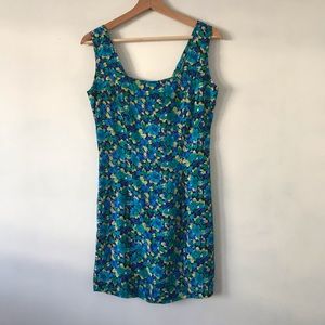 🌸4/$25🌸 VTG blue floral dress